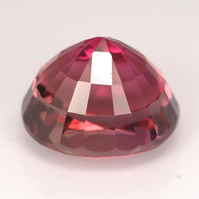 Turmalina rosa natural 6,12ct, corte oval, VVS-VS