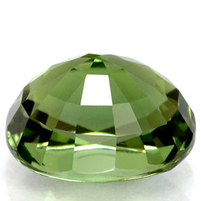 Turmalina verde natural 2,88ct, corte oval, VVS