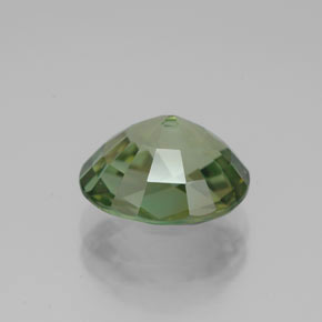 Turmalina verde natural 3,30ct, corte oval, VVS