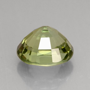 Turmalina verde natural 3,10ct, corte oval, VVS