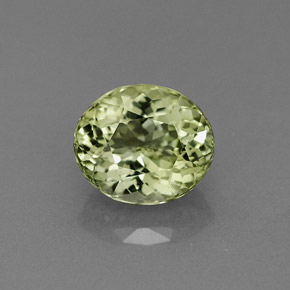 Turmalina verde natural 1,84ct, corte oval, VS