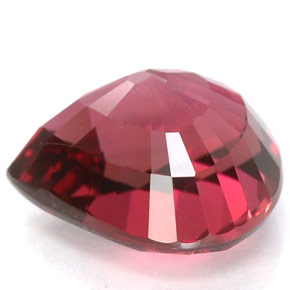 Turmalina rosa natural 3,45ct, formato de pêra, VVS
