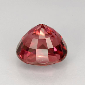 Turmalina rosa natural 2,20ct, corte oval, VVS