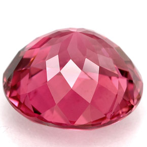 Turmalina rosa natural 4,02ct, corte redondo, VS