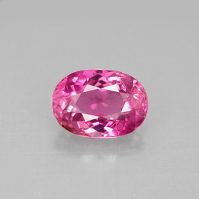 Turmalina rosa natural 2,53ct, corte oval, VS-SI