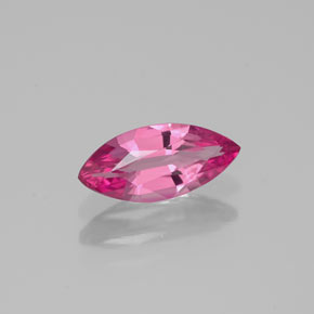 Turmalina rosa natural 0,68ct, marquise, VVS-VS