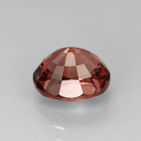 Turmalina rosa natural 2,40ct, corte oval, VVS-VS