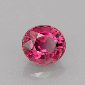 Turmalina rosa natural 0,89ct, corte oval, VVS-VS