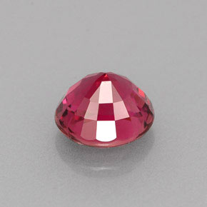 Turmalina rosa natural 0,89ct, corte oval, VVS-VS