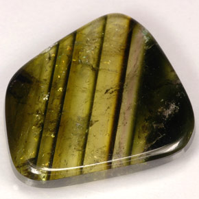 Turmalina multicolorido natural 9,21ct, transparente, transparente/translúcido