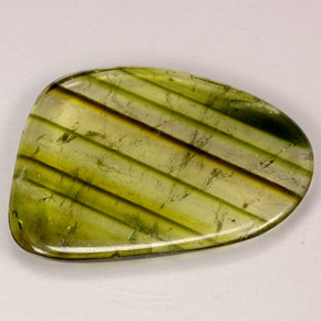 Turmalina multicolorido natural 4,72ct, transparente, transparente/translúcido
