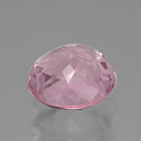 Turmalina rosa natural 3,50ct, corte redondo, VVS-VS