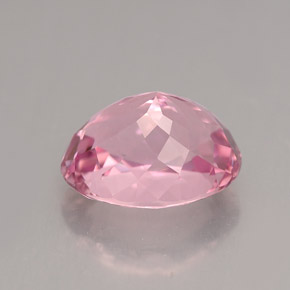 Turmalina rosa natural 3,57ct, corte oval, VVS