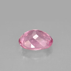 Turmalina rosa natural 2,73ct, corte oval, VVS-VS