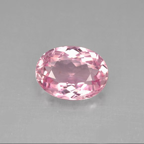 Turmalina rosa natural 2,60ct, corte oval, VS-SI