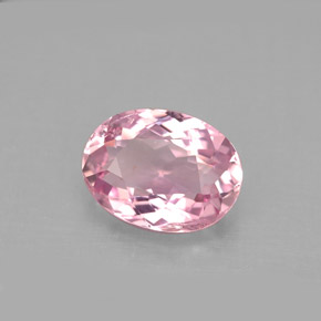 Turmalina rosa natural 2,60ct, corte oval, VS-SI