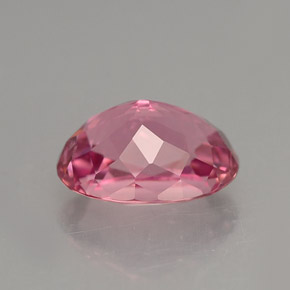 Turmalina rosa natural 2,37ct, corte oval, VVS