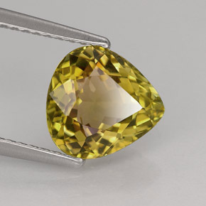 Turmalina multicolorido natural 2,35ct, formato de pêra, IF