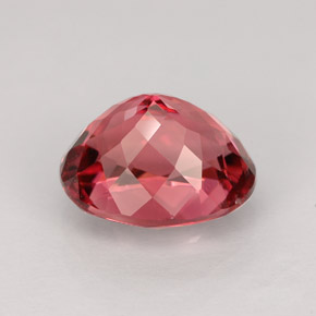 Turmalina rosa natural 3,09ct, corte oval, VVS