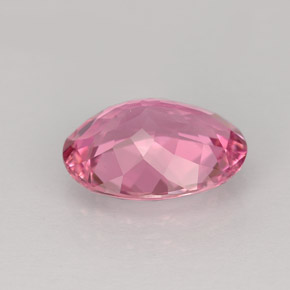 Turmalina rosa natural 2,40ct, corte oval, VVS