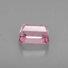 Turmalina rosa natural 0,94ct, corte esmeralda, VS-SI