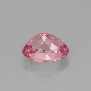 Turmalina rosa natural 1,67ct, corte oval, VVS