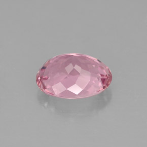Turmalina rosa natural 1,62ct, corte oval, IF