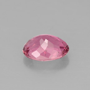 Turmalina rosa natural 1,55ct, corte oval, VS