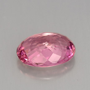 Turmalina rosa natural 3,15ct, corte oval, VS