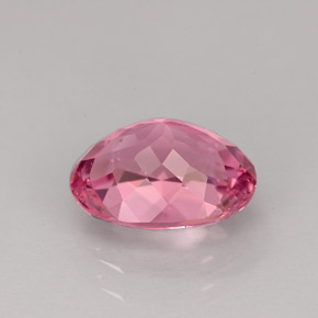 Turmalina rosa natural 2,24ct, corte oval, VVS