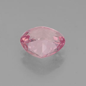 Turmalina rosa natural 1,82ct, formato de pêra, VVS