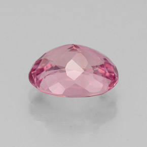 Turmalina rosa natural 3,25ct, corte oval, VVS-VS