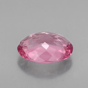 Turmalina rosa natural 1,86ct, corte oval, VS-SI