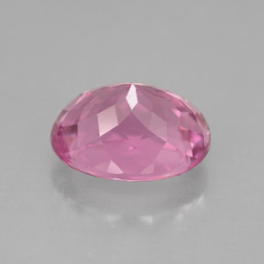 Turmalina rosa natural 3,61ct, corte oval, VVS-VS