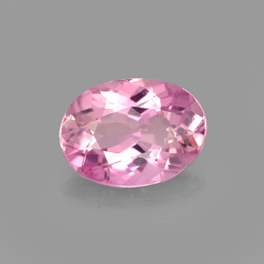 Turmalina rosa natural 1,72ct, corte oval, VVS-VS