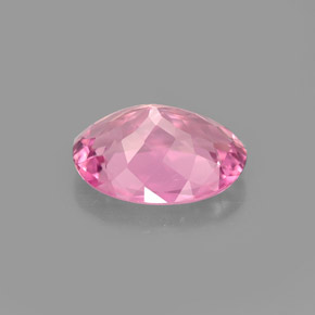 Turmalina rosa natural 1,72ct, corte oval, VVS-VS