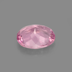 Turmalina rosa natural 1,74ct, corte oval, VVS-VS