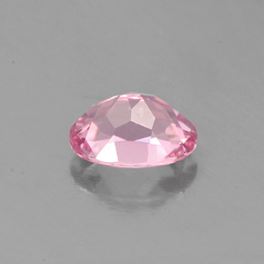 Turmalina rosa natural 0,88ct, corte oval, VS-SI