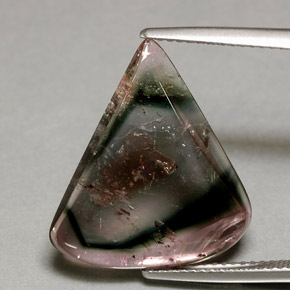 Turmalina multicolorido natural 8,02ct, transparente, transparente/translúcido