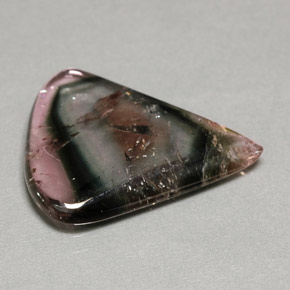 Turmalina multicolorido natural 8,02ct, transparente, transparente/translúcido
