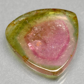 Turmalina multicolorido natural 7,50ct, transparente, transparente/translúcido