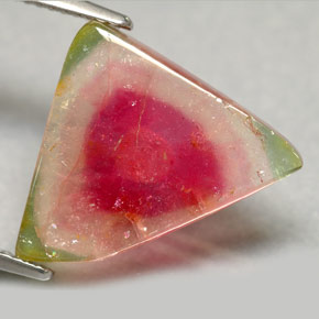 Turmalina multicolorido natural 7,20ct, transparente, transparente/translúcido