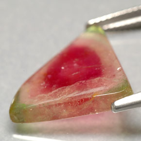 Turmalina multicolorido natural 7,20ct, transparente, transparente/translúcido