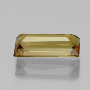 Turmalina ouro natural 1,55ct, baguete, SI