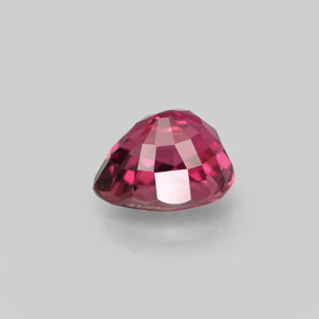 Turmalina rosa natural 1,24ct, formato de pêra, VVS