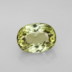 Turmalina verde natural 3,18ct, corte oval, VVS-VS