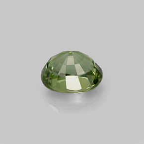 Turmalina verde natural 1,21ct, corte oval, IF