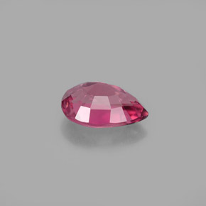 Turmalina rosa natural 0,90ct, formato de pêra, VVS