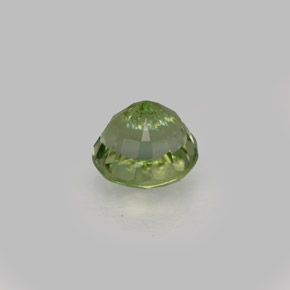 Turmalina verde natural 1,00ct, corte redondo, VS-SI