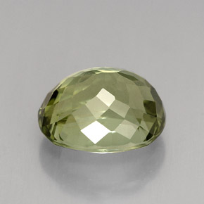 Turmalina verde natural 4,12ct, corte oval, VVS